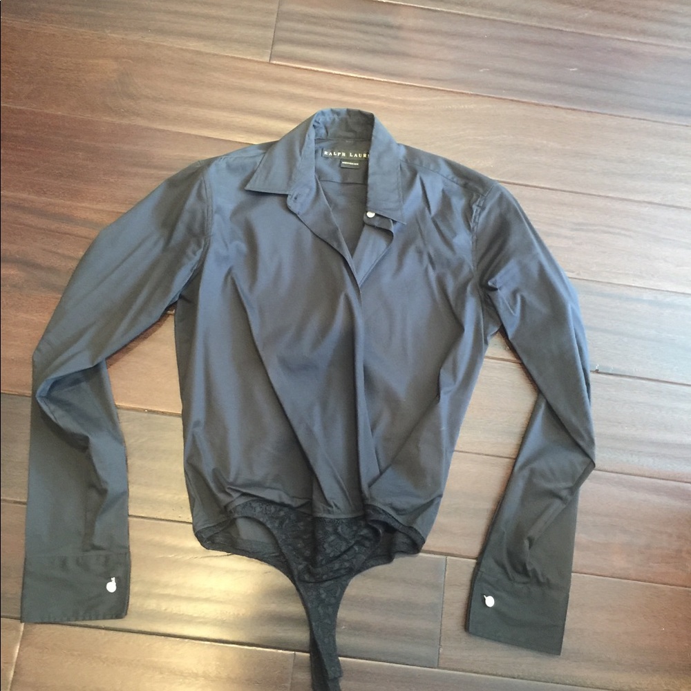 Ralph Lauren body suit blouse